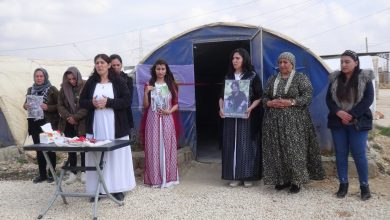 صورة ​​​​​​​افتتاح أول مركز لاتحاد المرأة الإيزيدية في الشهباء