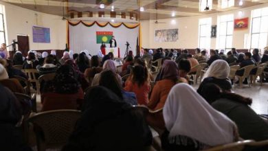 صورة النساء الإيزيديات بدأن تحضيرات اليوم العالمي للمرأة