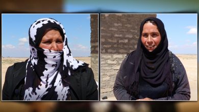 صورة النساء العربيات في شنكال أنار القائد أوجلان طريق الحياة الحرة أمامنا