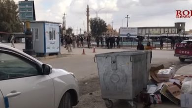 صورة الجيش العراقي يفرق وقفة للشبيبة في شنكال 