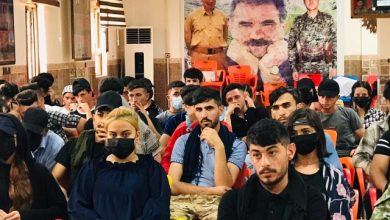 صورة شبيبة شنكال يعقدون اجتماعاً على خلفية ضغوطات الجيش العراقي على شنكال