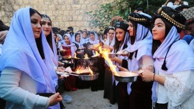 صورة رسالة الشعب الإيزيدي بمناسبة عيد الصيام الإيزيدي “إيزي” “شنكال مسالمة”
